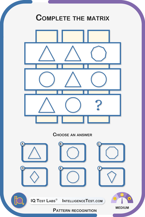 Basic shapes - which figure belongs in the bottom right box?