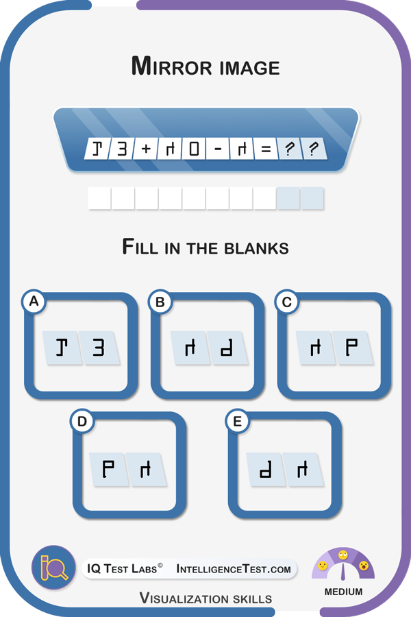 Solve the mirror image equation.