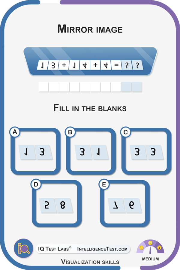 Fill in the blanks in the reversed equation.