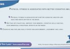 Physical fitness is associated with better cognitive abilities